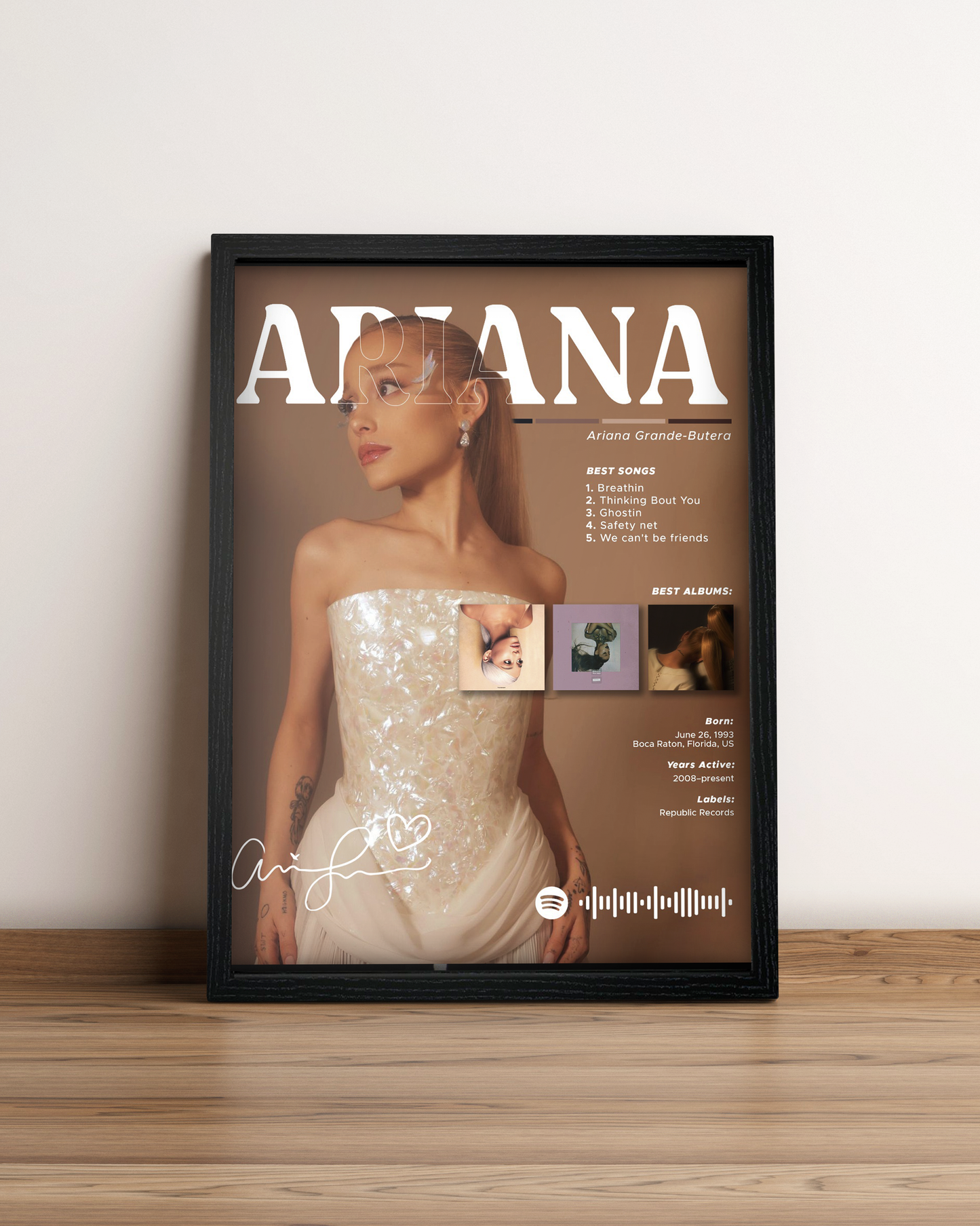 Ariana Grande - Cuadro Artista #2