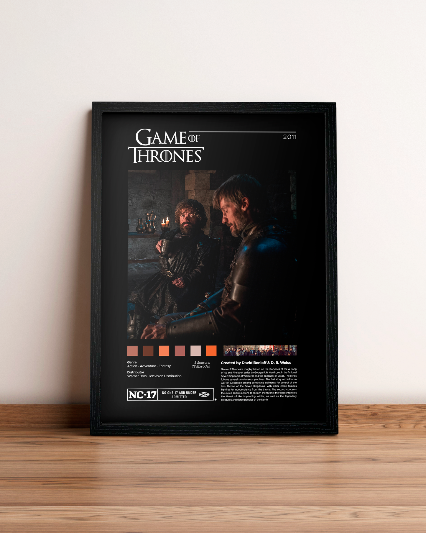 Game of Thrones - Cuadro Serie #6