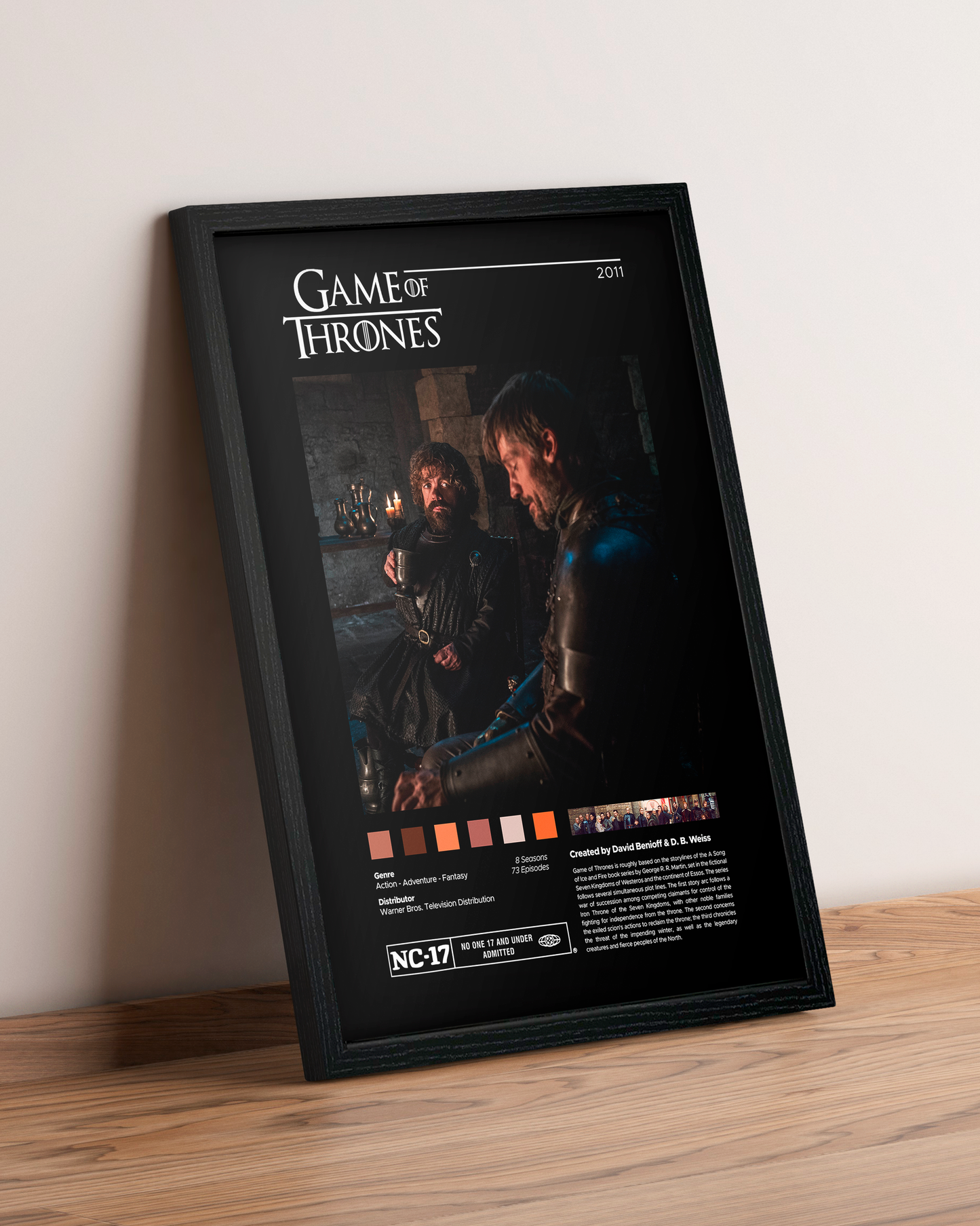 Game of Thrones - Cuadro Serie #6