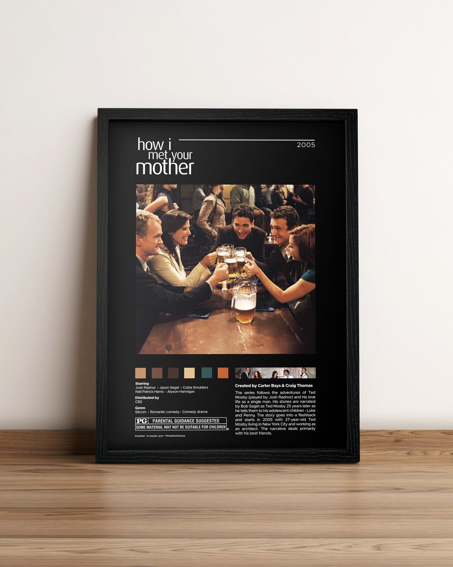 How I Met Your Mother - Cuadro Serie
