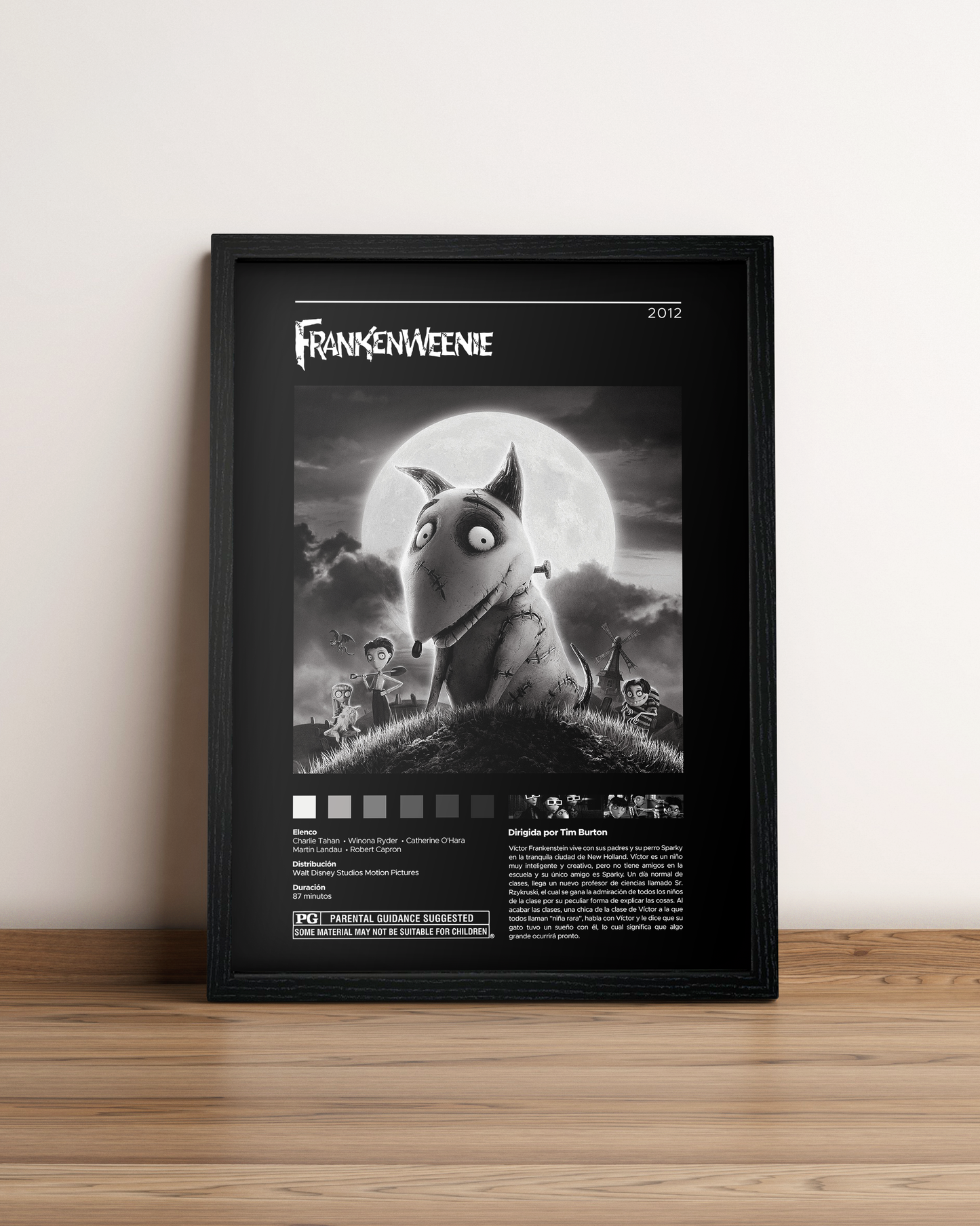 Frankenweenie - Cuadro Película