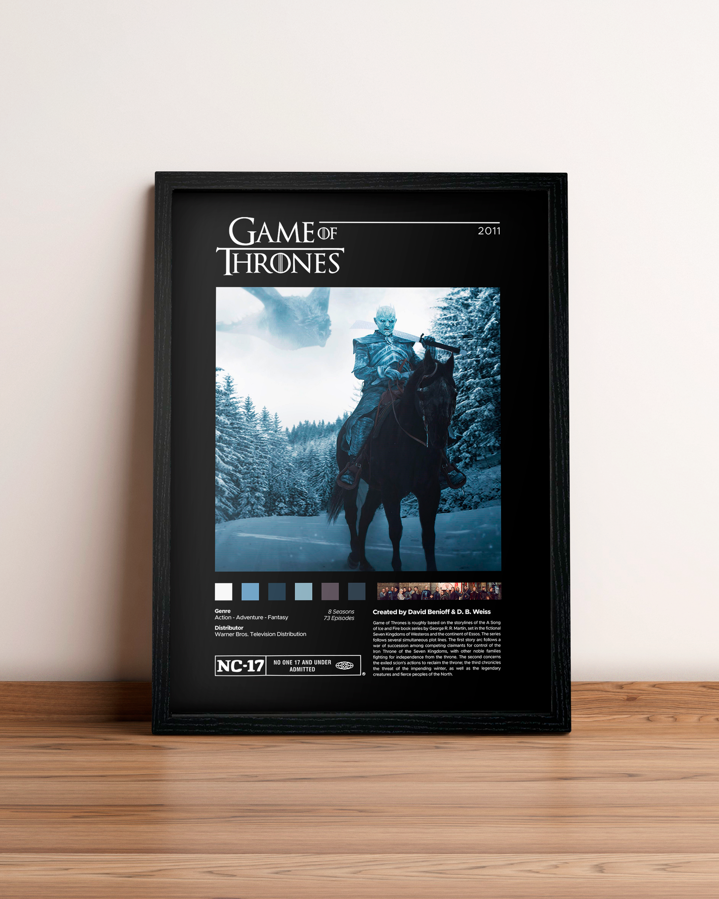 Game of Thrones - Cuadro Serie #4