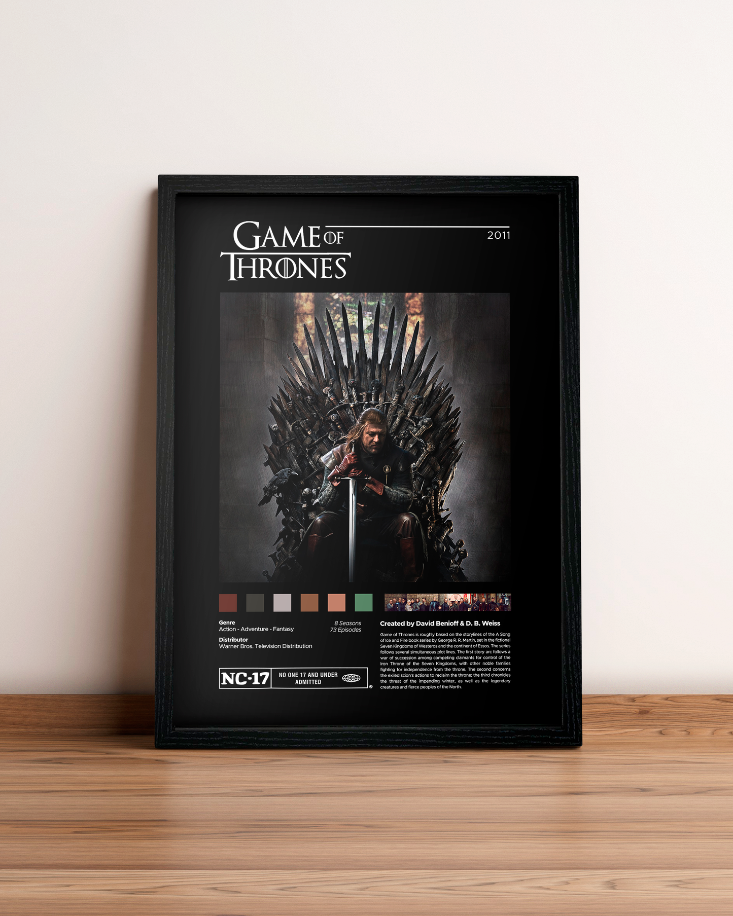 Game of Thrones - Cuadro Serie #2