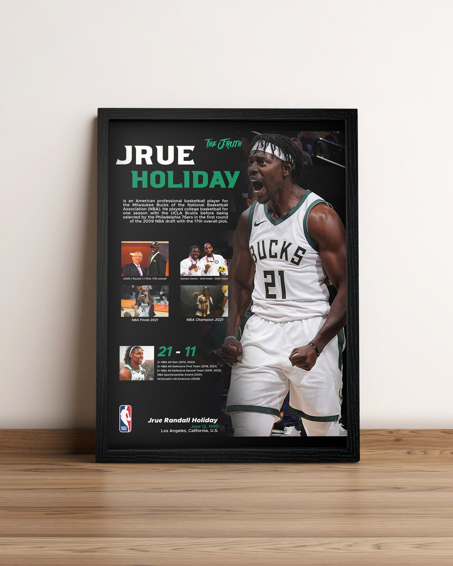 Jrue Holiday - Cuadro Deportista