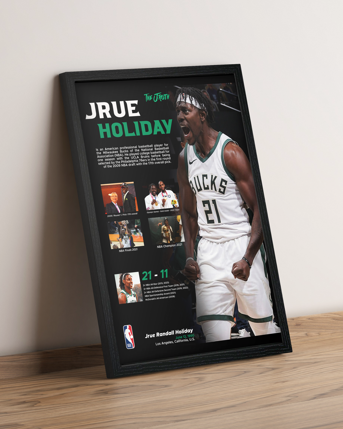 Jrue Holiday - Cuadro Deportista