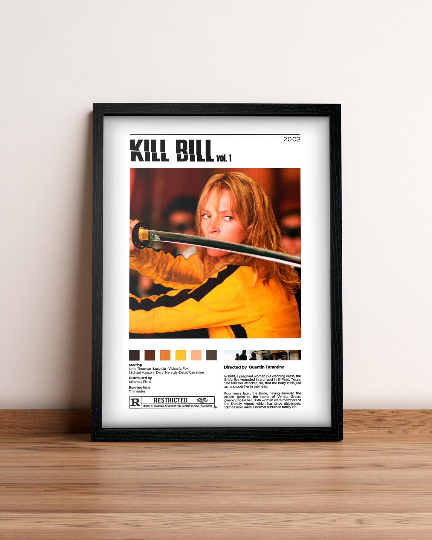 Kill Bill: Vol 1 - Cuadro Película