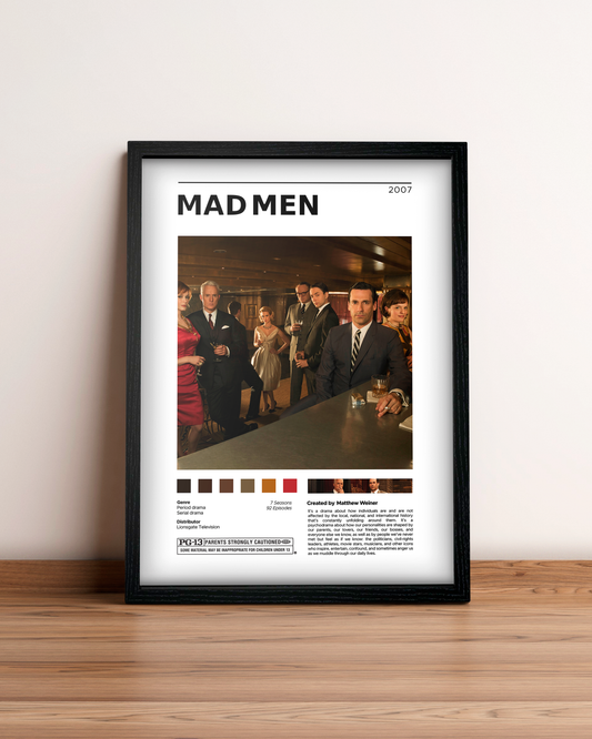 Mad Men - Cuadro Serie #3