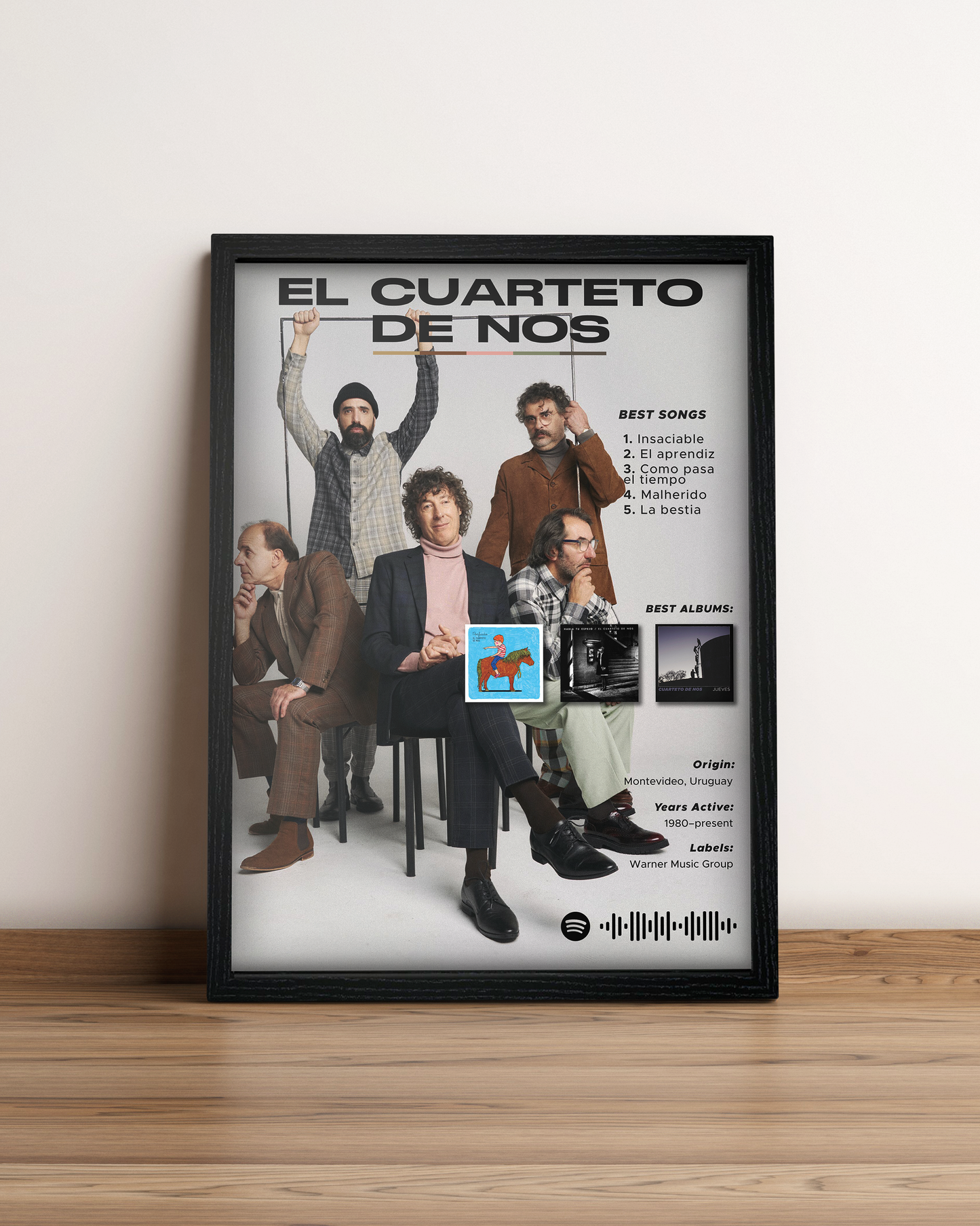 El Cuarteto de Nos - Cuadro Artista