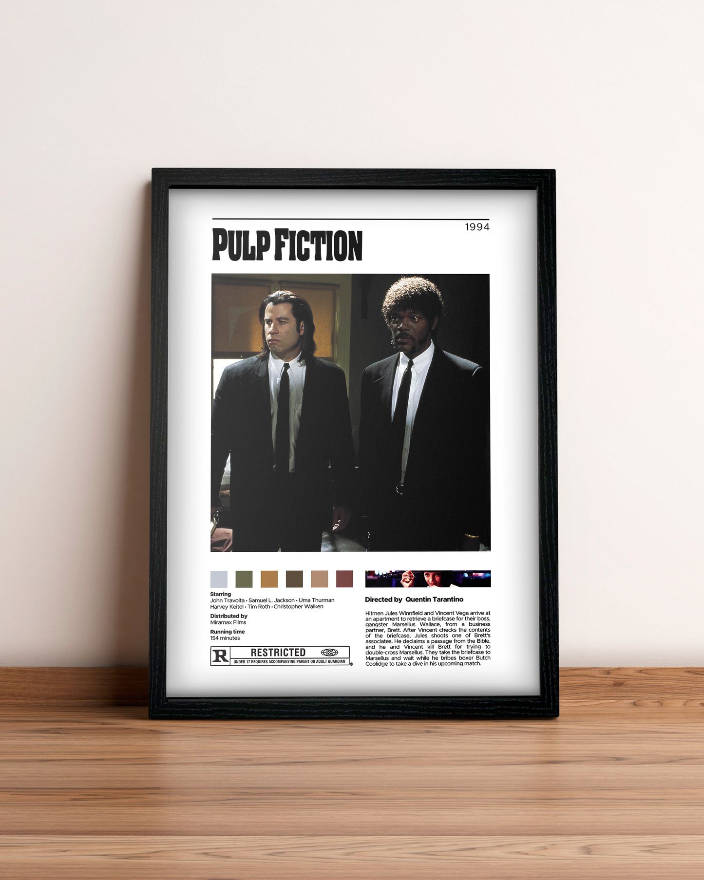 Pulp Fiction - Cuadro Película #2