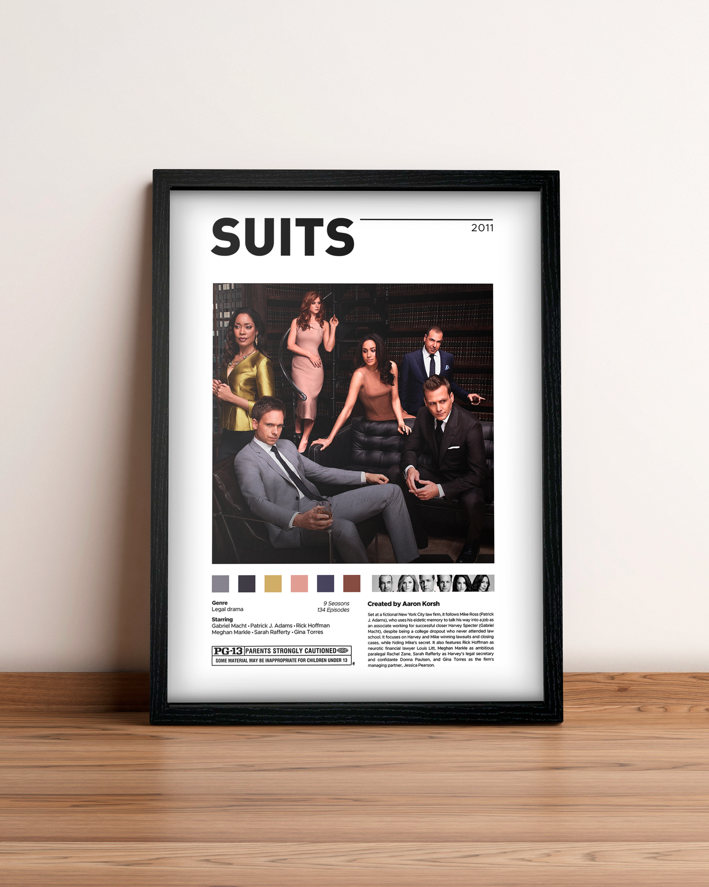 Suits - Cuadro Serie #4