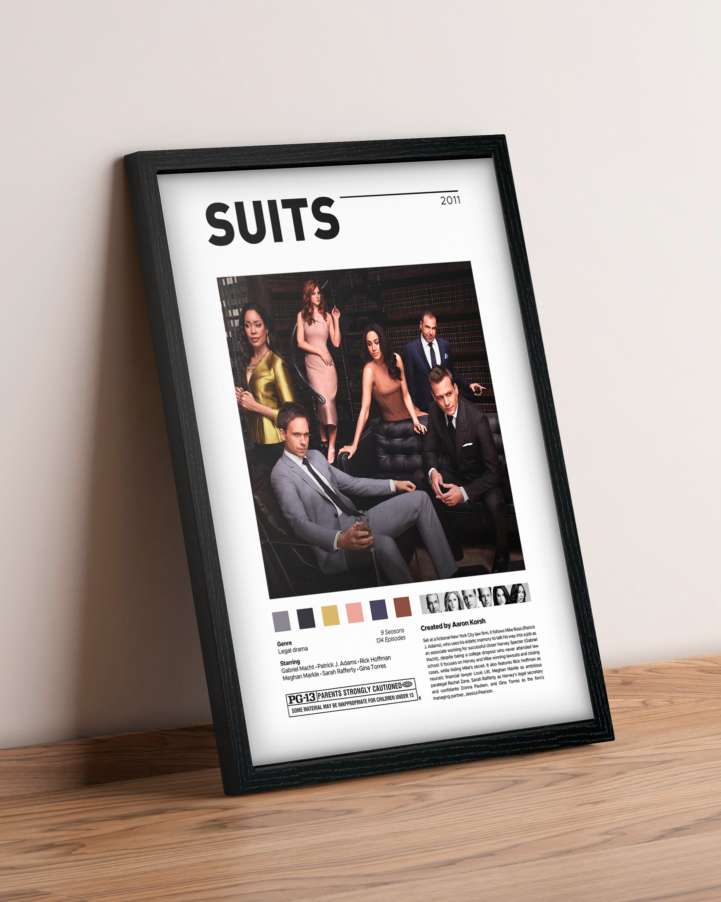 Suits - Cuadro Serie #4